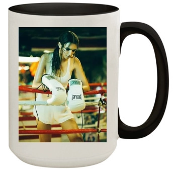 Emily Ratajkowski 15oz Colored Inner & Handle Mug