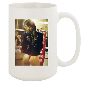 Emily Ratajkowski 15oz White Mug