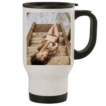 Emily Ratajkowski Stainless Steel Travel Mug