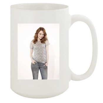 Emma Stone 15oz White Mug