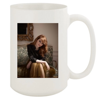 Emma Stone 15oz White Mug