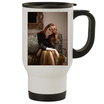 Emma Stone Stainless Steel Travel Mug