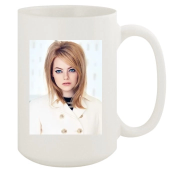 Emma Stone 15oz White Mug