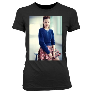 Emma Watson Women's Junior Cut Crewneck T-Shirt