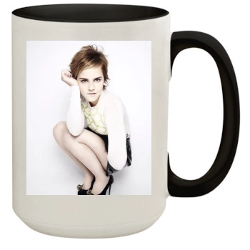 Emma Watson 15oz Colored Inner & Handle Mug