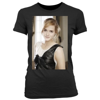 Emma Watson Women's Junior Cut Crewneck T-Shirt