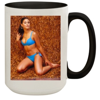 Emmanuelle Chriqui 15oz Colored Inner & Handle Mug