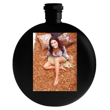 Emmanuelle Chriqui Round Flask