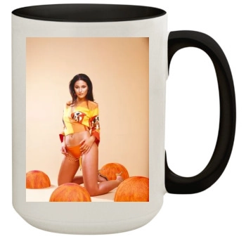 Emmanuelle Chriqui 15oz Colored Inner & Handle Mug