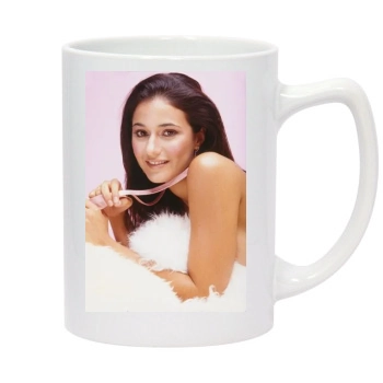 Emmanuelle Chriqui 14oz White Statesman Mug