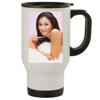 Emmanuelle Chriqui Stainless Steel Travel Mug