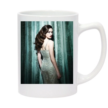 Emmy Rossum 14oz White Statesman Mug