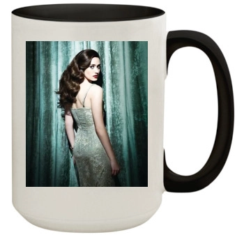 Emmy Rossum 15oz Colored Inner & Handle Mug