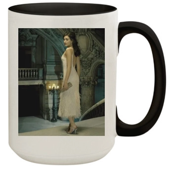 Emmy Rossum 15oz Colored Inner & Handle Mug