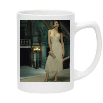 Emmy Rossum 14oz White Statesman Mug