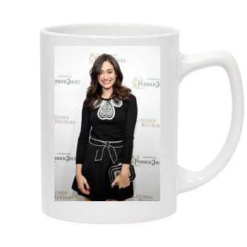 Emmy Rossum 14oz White Statesman Mug