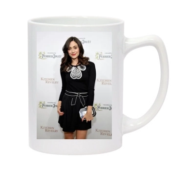 Emmy Rossum 14oz White Statesman Mug