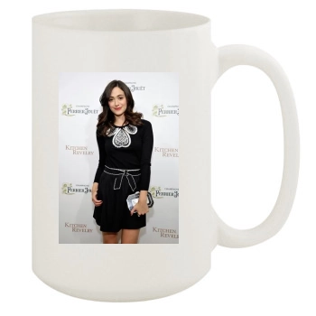 Emmy Rossum 15oz White Mug