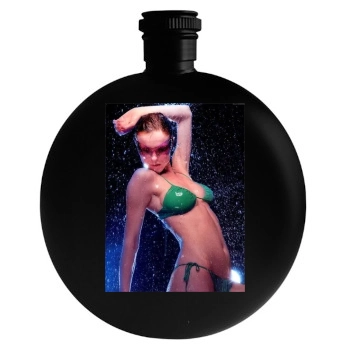 Eva Herzigova Round Flask