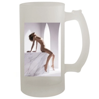 Eva Herzigova 16oz Frosted Beer Stein