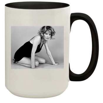 Eva Herzigova 15oz Colored Inner & Handle Mug