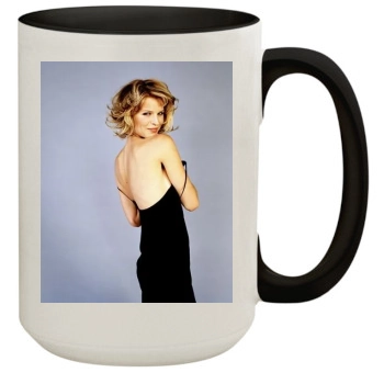 Eva Herzigova 15oz Colored Inner & Handle Mug