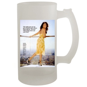 Eva Longoria 16oz Frosted Beer Stein