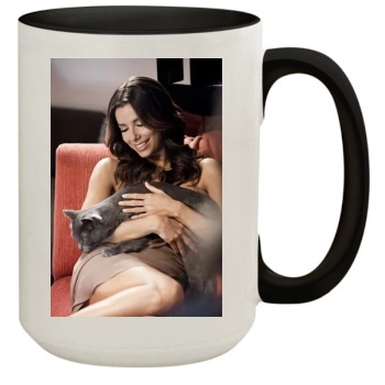 Eva Longoria 15oz Colored Inner & Handle Mug