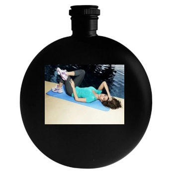 Eva Mendes Round Flask