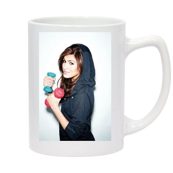 Eva Mendes 14oz White Statesman Mug