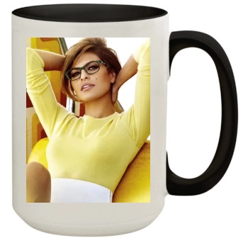 Eva Mendes 15oz Colored Inner & Handle Mug