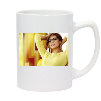 Eva Mendes 14oz White Statesman Mug