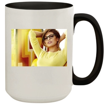 Eva Mendes 15oz Colored Inner & Handle Mug