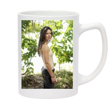 Evangeline Lilly 14oz White Statesman Mug