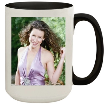 Evangeline Lilly 15oz Colored Inner & Handle Mug