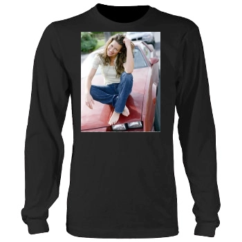 Evangeline Lilly Men's Heavy Long Sleeve TShirt