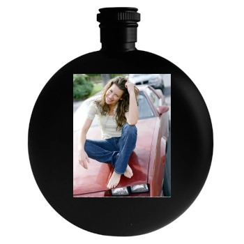 Evangeline Lilly Round Flask