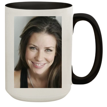 Evangeline Lilly 15oz Colored Inner & Handle Mug