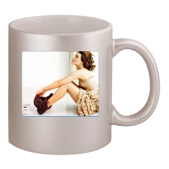 Evangeline Lilly 11oz Metallic Silver Mug