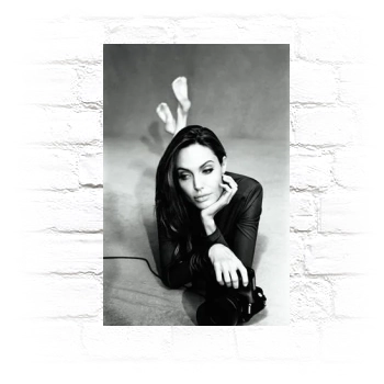 Angelina Jolie Metal Wall Art