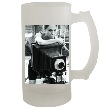 Angelina Jolie 16oz Frosted Beer Stein