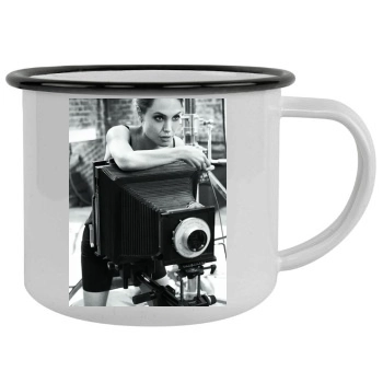 Angelina Jolie Camping Mug