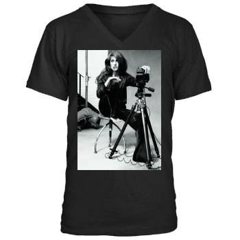 Angelina Jolie Men's V-Neck T-Shirt