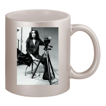 Angelina Jolie 11oz Metallic Silver Mug