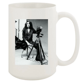 Angelina Jolie 15oz White Mug