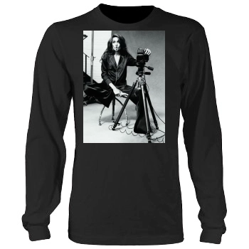 Angelina Jolie Men's Heavy Long Sleeve TShirt