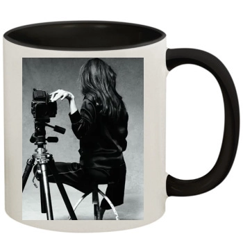 Angelina Jolie 11oz Colored Inner & Handle Mug