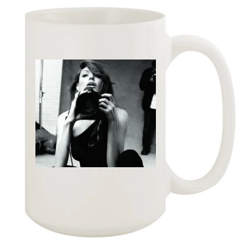 Angelina Jolie 15oz White Mug