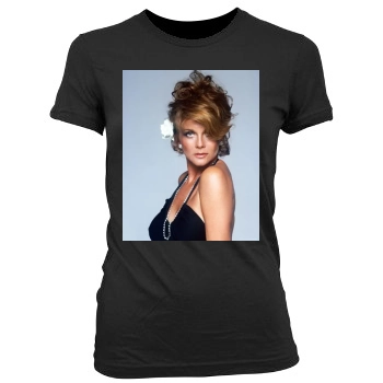 Ann-Margret Women's Junior Cut Crewneck T-Shirt