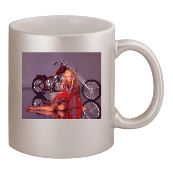 Ann-Margret 11oz Metallic Silver Mug